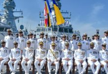 البحرية الباكستانية تُدشّن سفينة “خيبر” من فئة ميلغم التركية